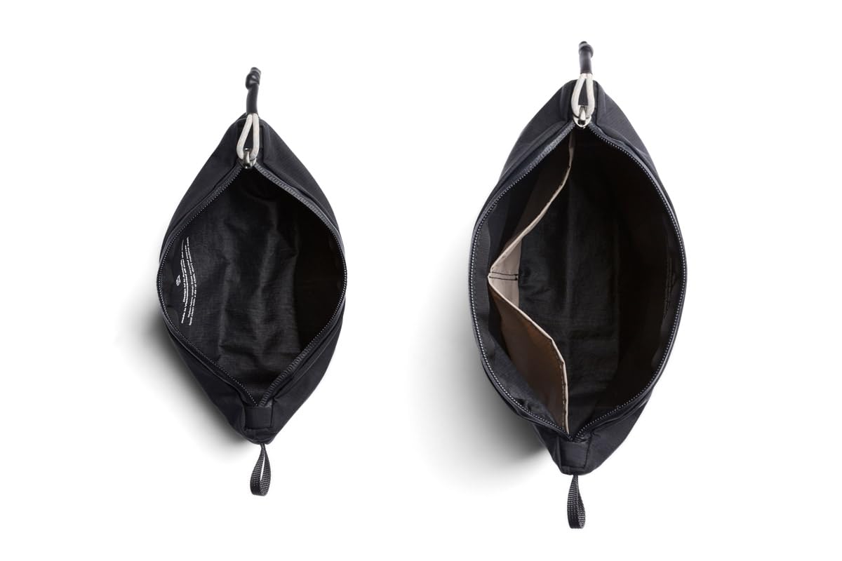 Bellroy Lite Pouch Duo, Lightweight Pencil Case - Black