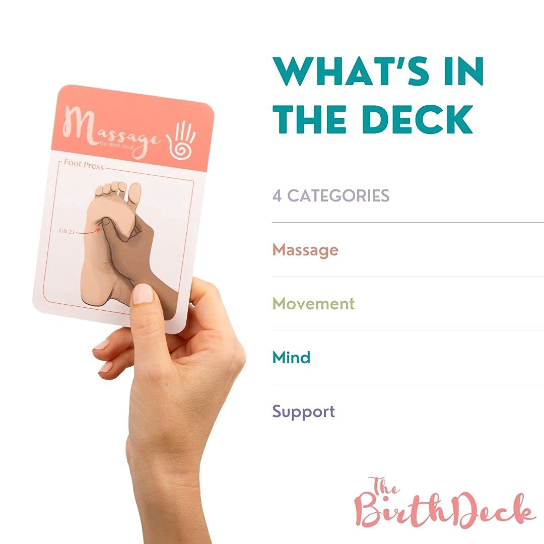 The Birth Deck: 50 Ways to Comfort a Woman in Labor, by Sara Lyon (Original)