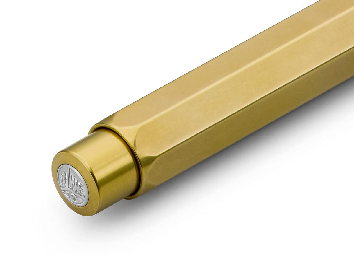 Kaweco BRSP-BR Mechanical Pencil, Brass, Sports, 0.03 inch (0.7 mm)