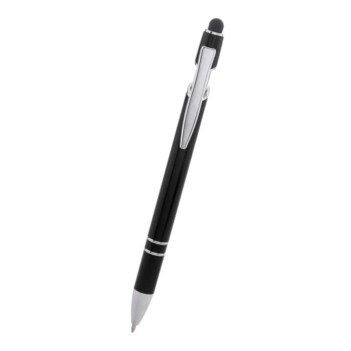 Personalized Pens with Stylus - The Legacy - Custom Metallic Printed Name Pens with Black Ink