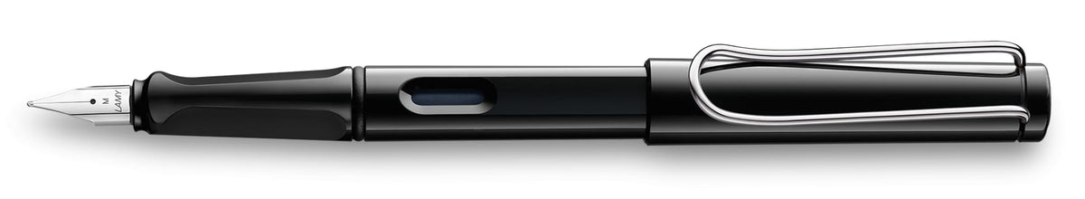 Lamy Safari Fountain Pen, Black Broad Nib (L19B)