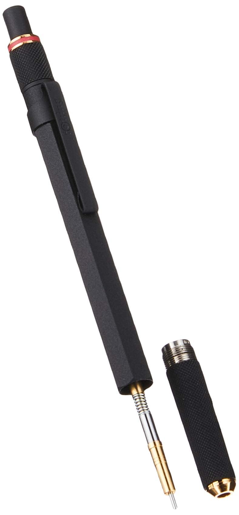 Rotring 800 Retractable Mechanical Pencil 0.7 mm Black Barrel