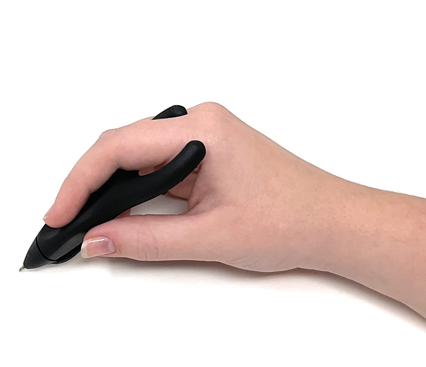 Penagain Ergosof Ballpoint Pen with Black Ink, Set of 4 Pens Individually Packaged with Two Black