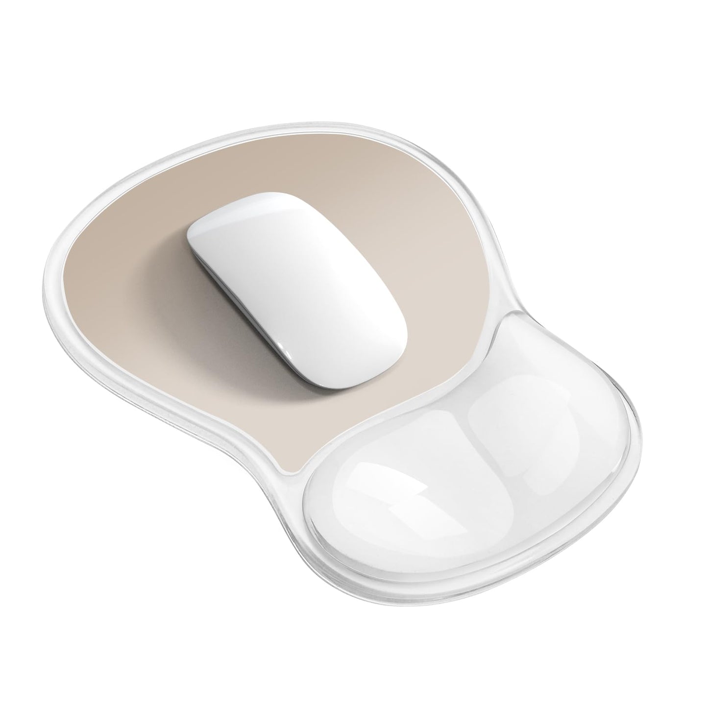 Mouse Pad with Wrist Rest,Ergonomic Mouse Pad with Comfortable Gel Wrist Rest Support and Non-Slip