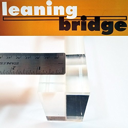 Creative Mark Artist Leaning Bridge - 18 Inches Clear Acrylic Wrist Rest - Steady Hand Drawing
