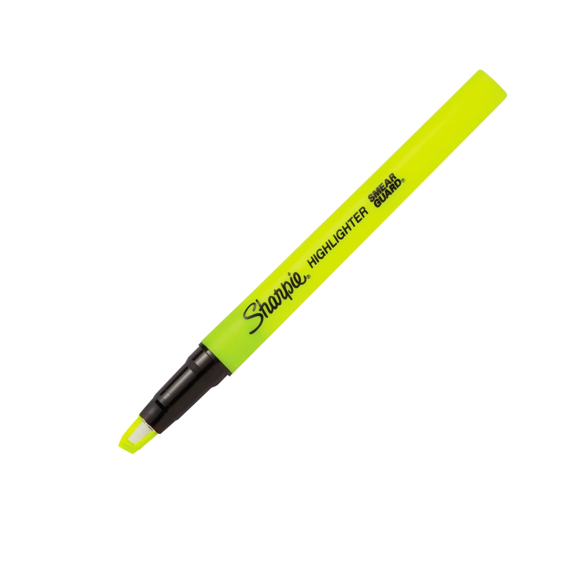 Sharpie® Clear View® Stick Highlighters, Chisel Tip, Assorted Ink Colors, Pack Of 8