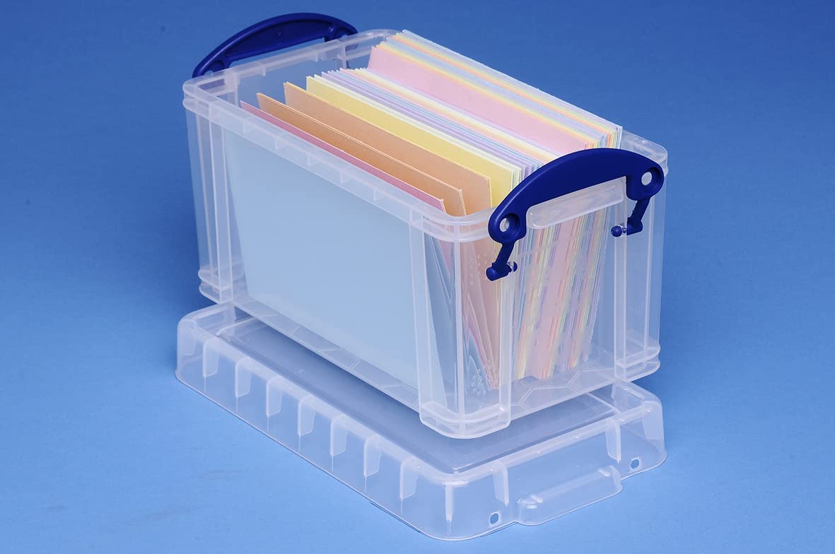 Really Useful Plastic Storage Box 2.1 Litre Clear