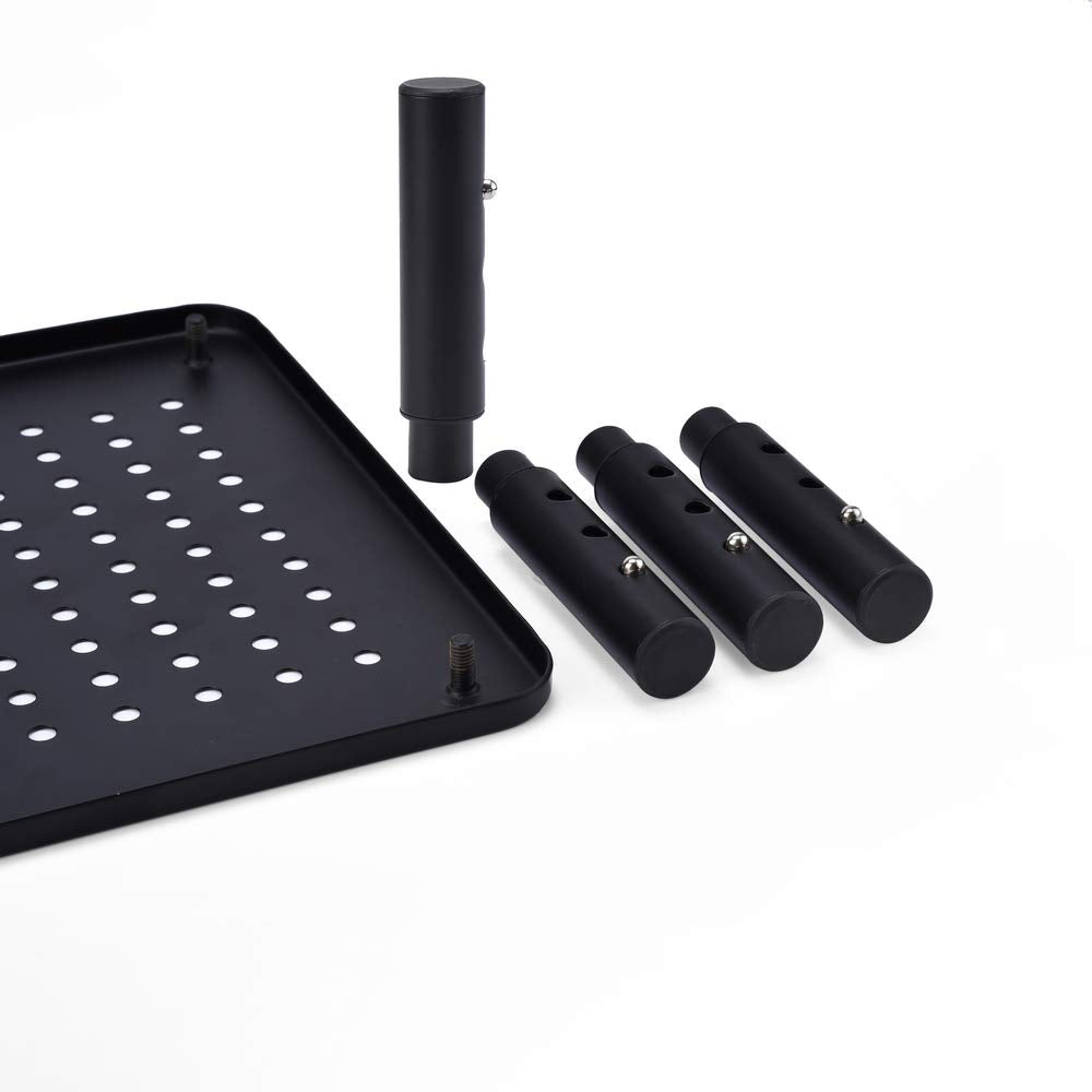 2 Pack Monitor Stand Rise 3 Height Adjustable,Computer, iMac, Pc, Printer, Desktop Ergonomic Metal