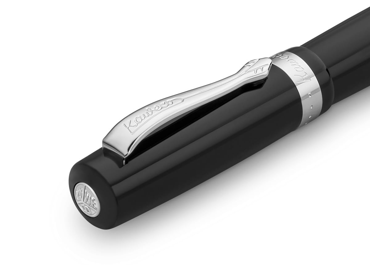 Kaweco STUDENT Black Fountain Pen I Premium Fountain Pen for Ink Cartridges I Nostalgic Fountain