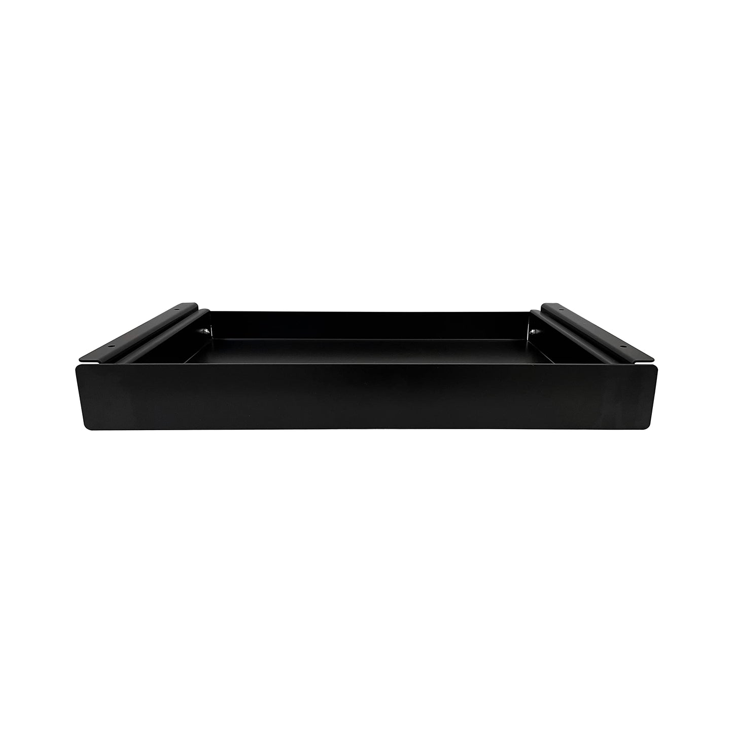 VWINDESK 19 inch Slim Under Desk Pull-Out Storage Office Mounted Sliding Metal Drawer for Standing