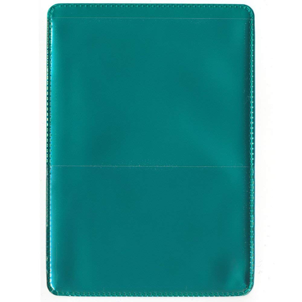 StoreSMART® - Metallic Green-Back Auto Insurance & ID Card Holders - 20 Pack - RFS20-MG20