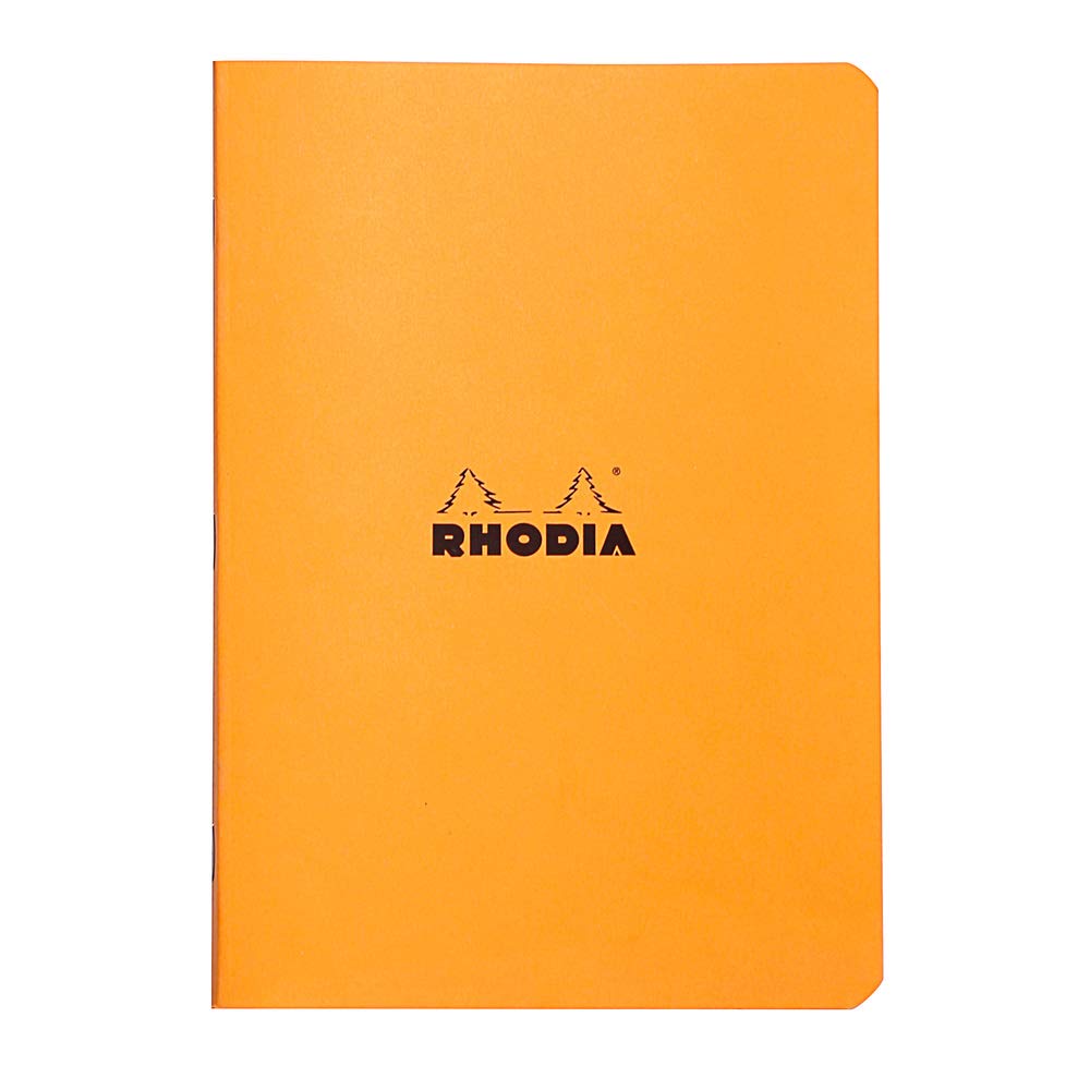 RHODIA(ロディア) Rodia cf119184 Classic Staple Notebook, A5, Ruled, Orange