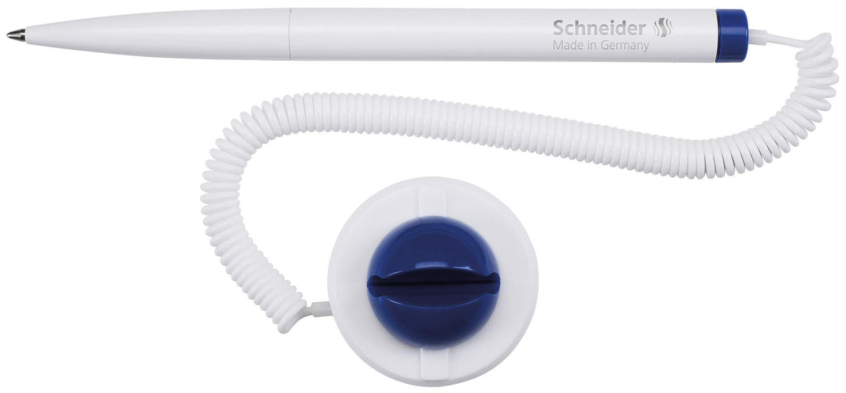 Schneider Novus Klick-Fix Ballpoint Pen - Blue Ink
