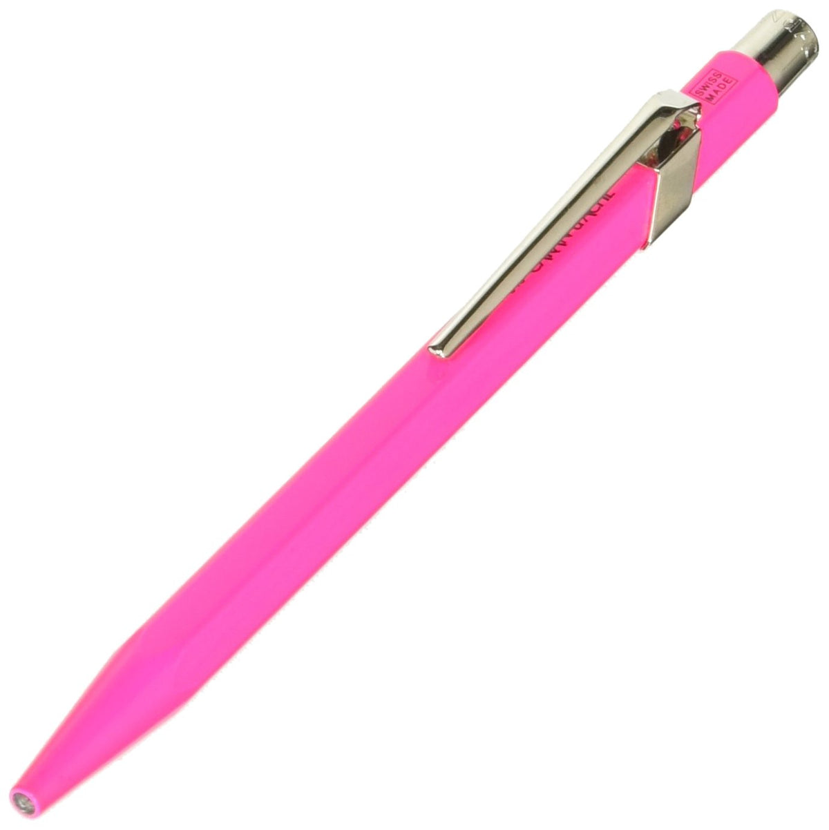 Caran D'ache Metal Collection Fluorescent Pink/Purple Ballpoint Pen (849.090)