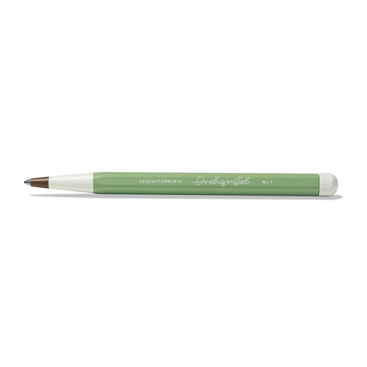 LEUCHTTURM1917 - Drehgriffel Writing Pen (Sage) - Gel Pen with Black Ink Included