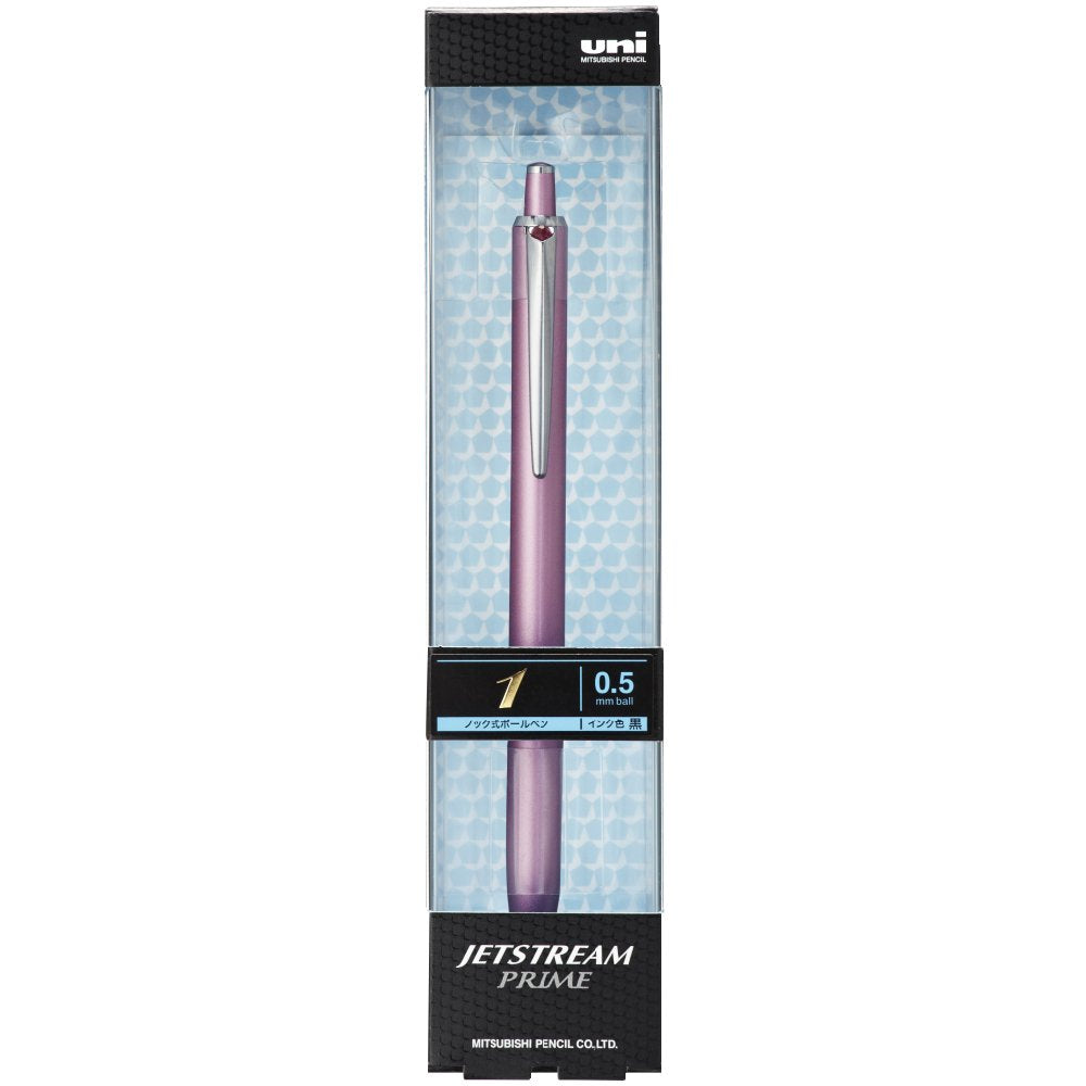 Mitsubishi Pencil SXN220005.51 Jetstream Prime Oil-Based Ballpoint Pen, 0.5, Light Pink