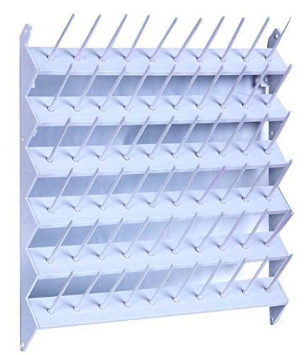 Deluxe Embroidex 60 Spool Cone Thread Stand/Rack Organizer for Sewing and Embroidery Machine Easy