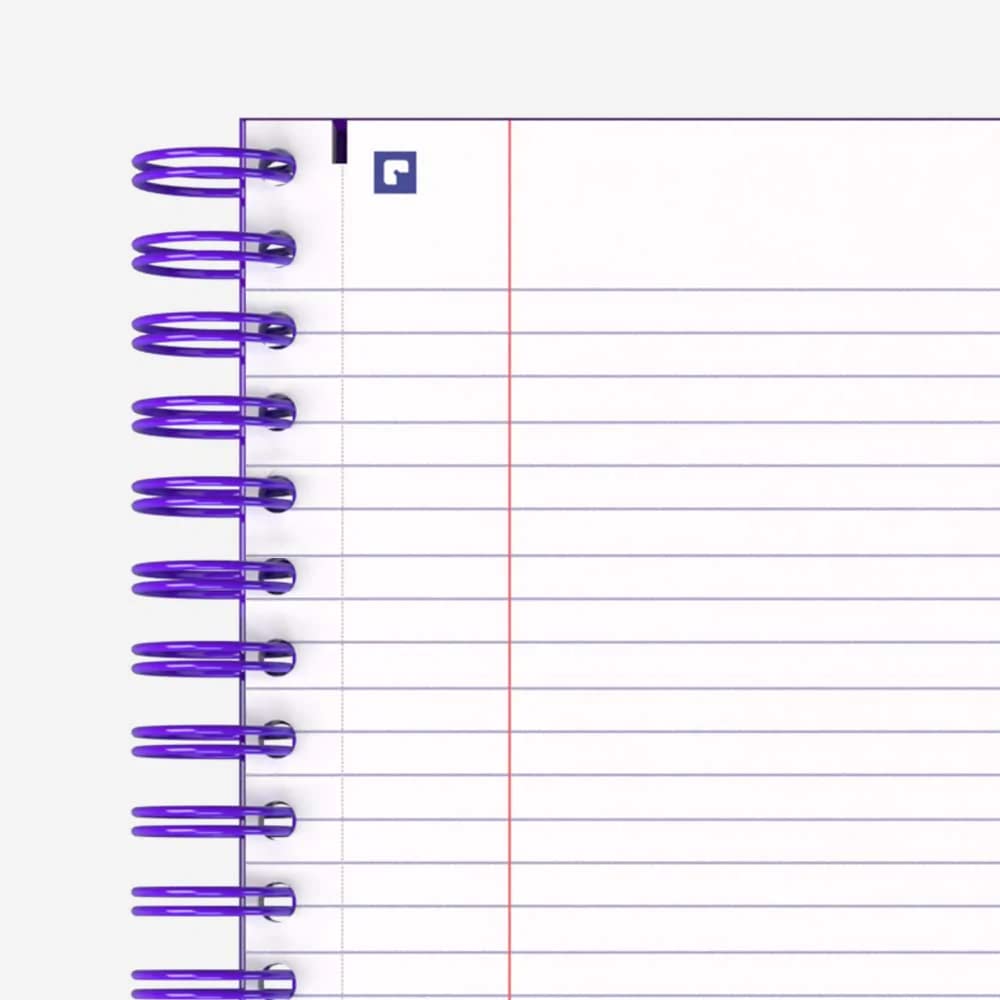 Hamelin, Spiral Notebook, 8x10in, College Ruled, Hardcover, 75shts/150 pages, 1 Subject Notebook