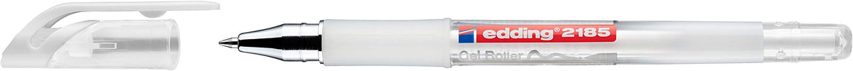 edding 2185 gelroller - wit, goud, zilver (metallic) - set van 3 - 0,7 mm - gelpens voor schrijven