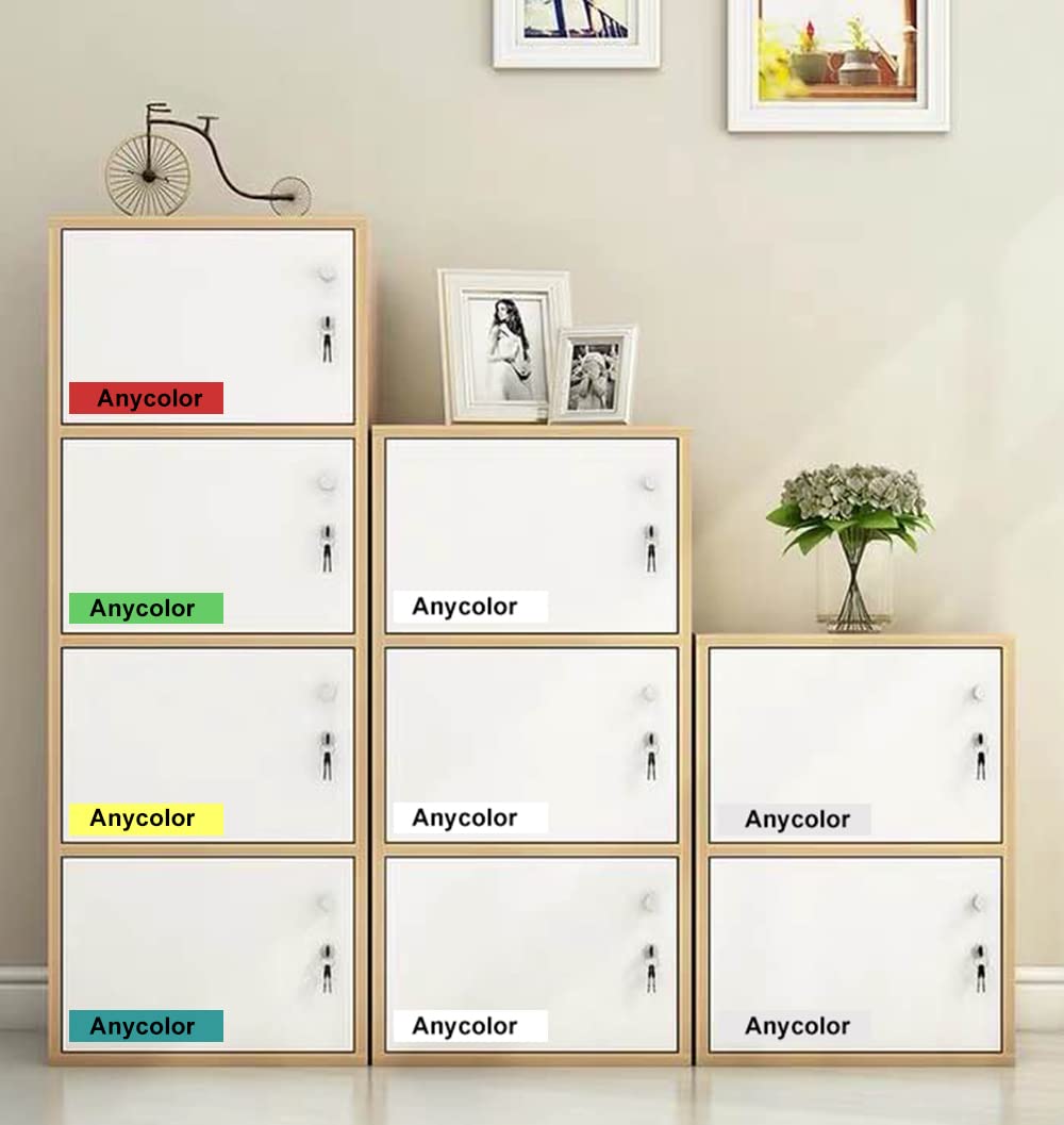 Anycolor Compatible with Brother Ptouch M Tape PTM95 Colored Label Tape