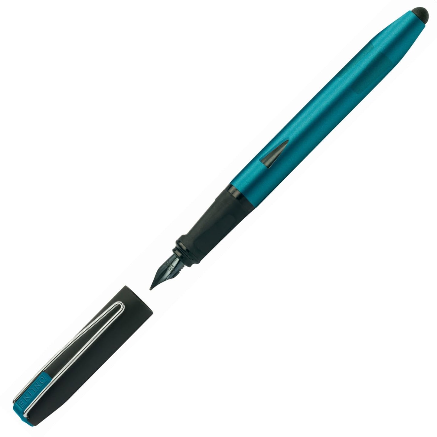 ONLINE Fountain pen Switch Plus, ink cartridge fountain pen & touch pen, solid iridium nib size