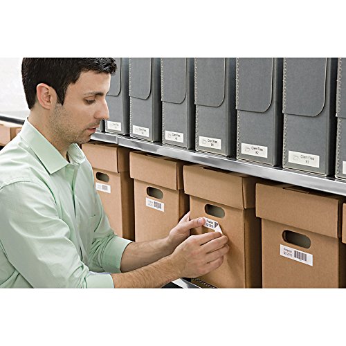 DYMO Authentic Standard D1 Labeling Tape for LabelManager Label Makers, Black Print on White Tape