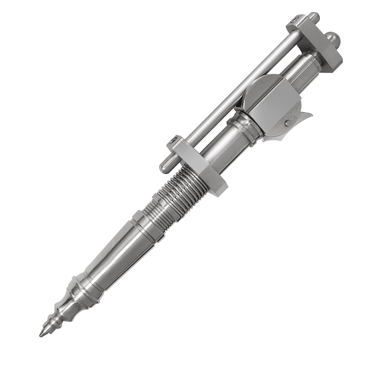 Dr. Metalleung Tactical Ballpoint Pen: Click Stainless Steel Retractable EDC Heavy Pen