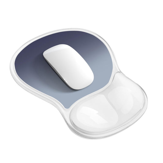 Mouse Pad with Wrist Rest,Ergonomic Mouse Pad with Comfortable Gel Wrist Rest Support and Non-Slip