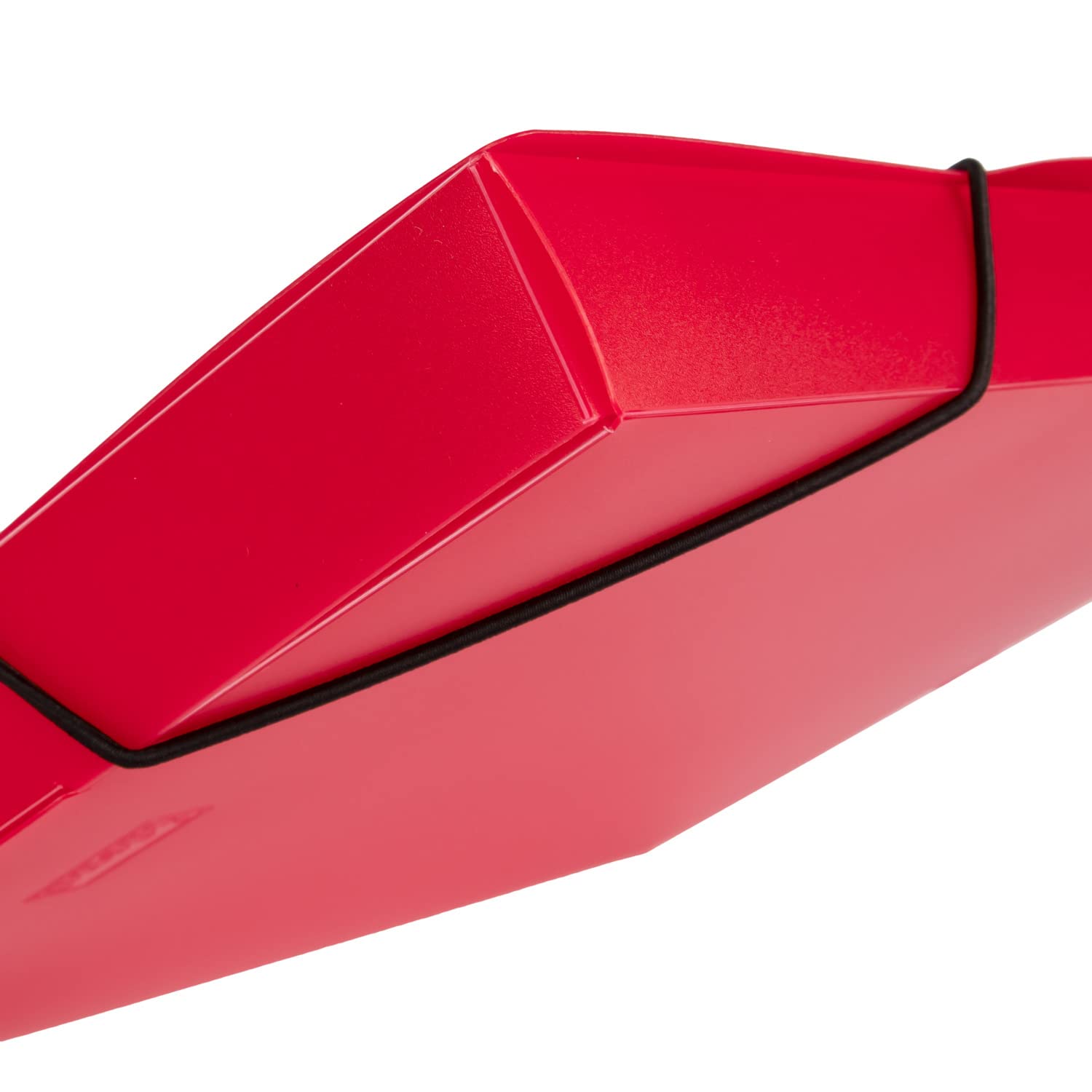 idena® DIN Box File with Elastic Strap a4 red