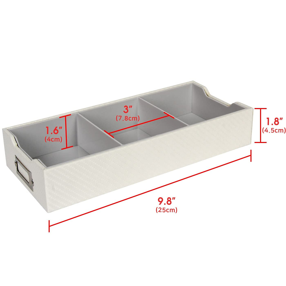 JACKCUBE DESIGN Business Card Holder Organizer For Desk, Index Card Box Storage, A-Z Alphabetical