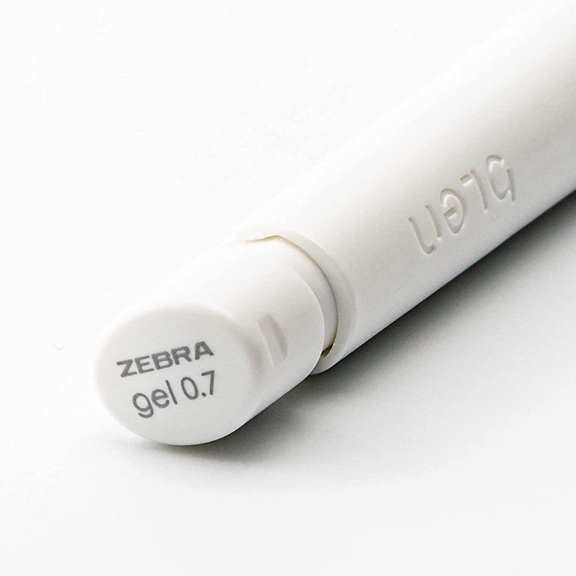 Zebra Pen bLen Retractable Gel Pen, Blue Ink, 0.7mm, 12-Pack