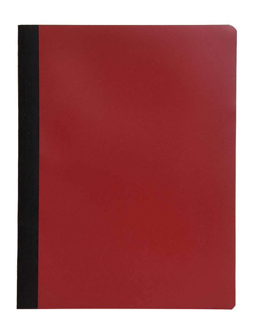Mintra Office Poly Composition Book (3 Pack, Poly Comp - Ice, Chili, Olive)