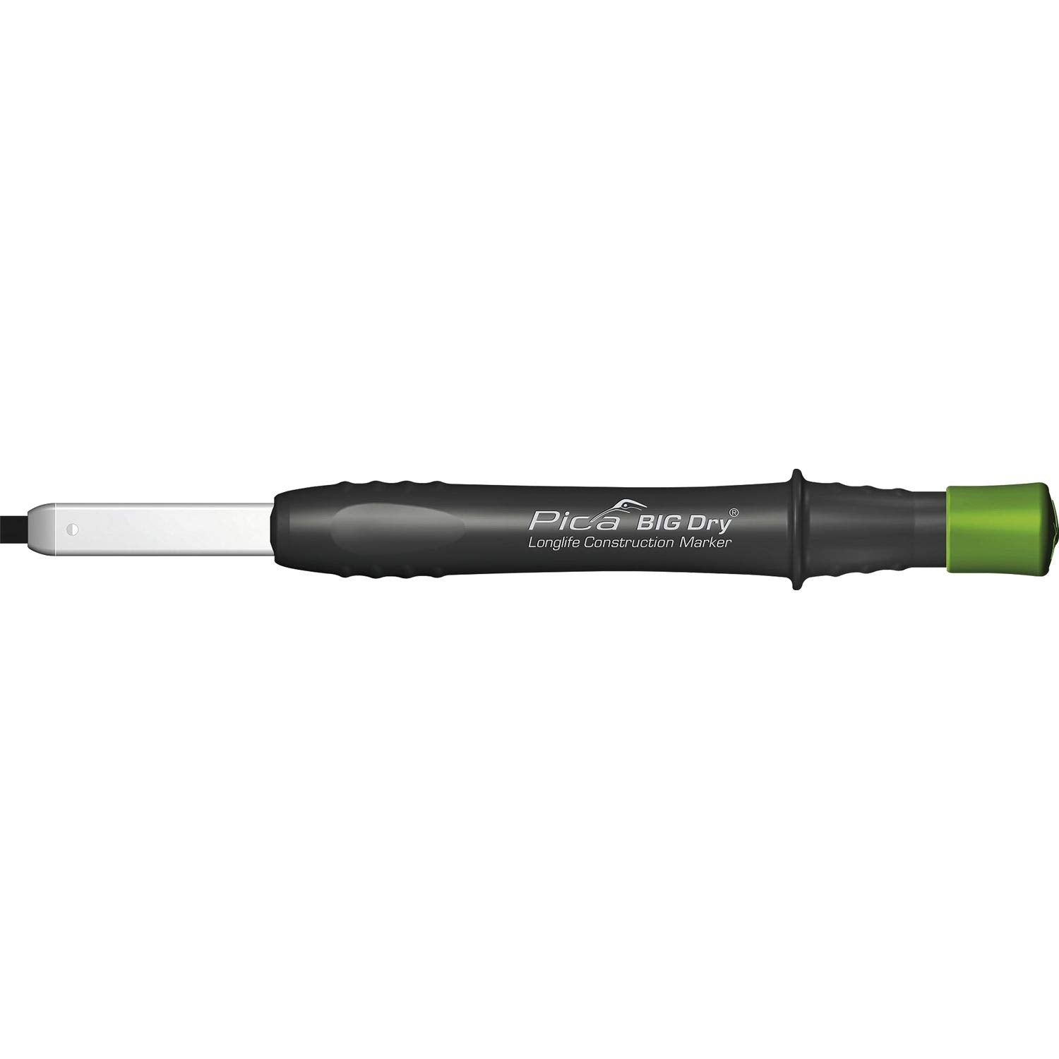 Pica 6060-6060 Big Dry 2 Pieces Carpenter's Pencil 6060 Mechanical Pencil Replaceable Lead, Pack of