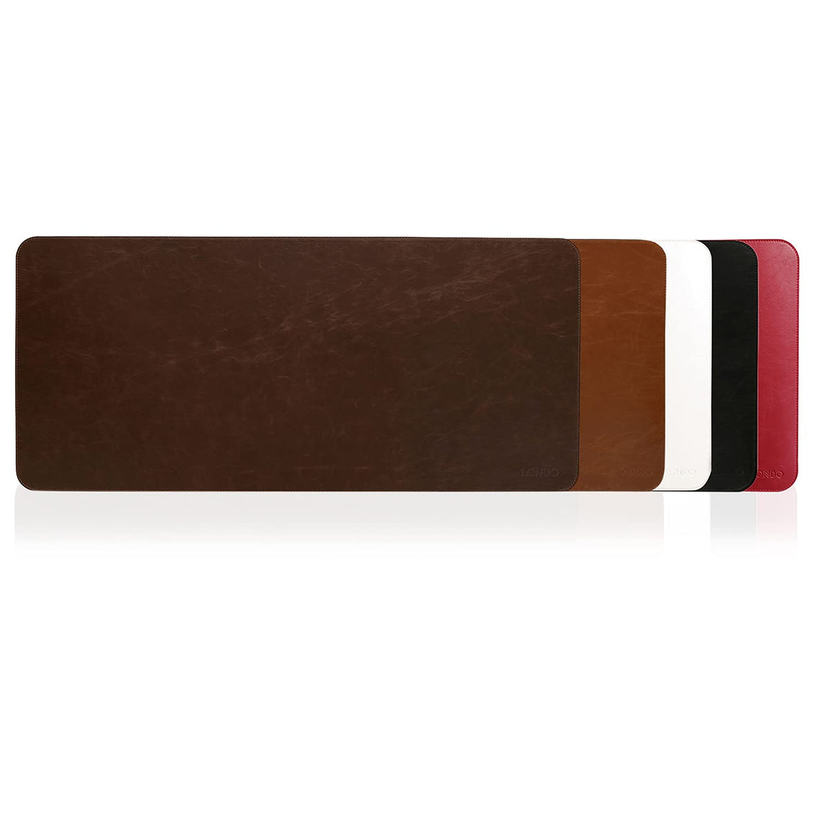 Londo Leather Extended Mouse Pad – Large Desk Mat for Office & Gaming, Smooth Writing Surface