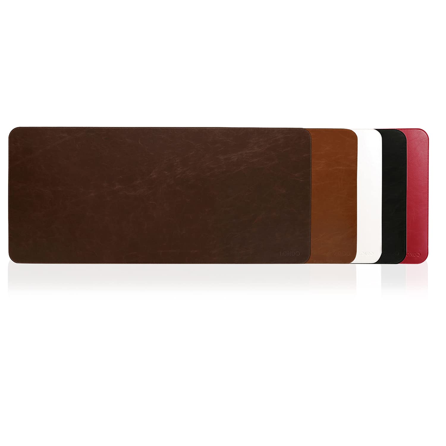 Londo Leather Extended Mouse Pad – Large Desk Mat for Office & Gaming, Smooth Writing Surface