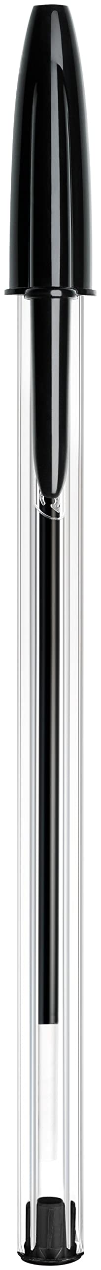 BIC Cristal Original Ball Pens Medium Point (1.0 mm) - Black, Box of 150 [Amazon Exclusive]