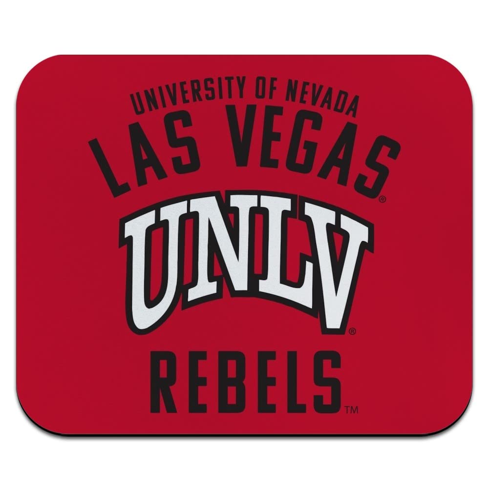 University of, Las Vegas Rebels Logo Low Profile Thin Mouse Pad Mousepad