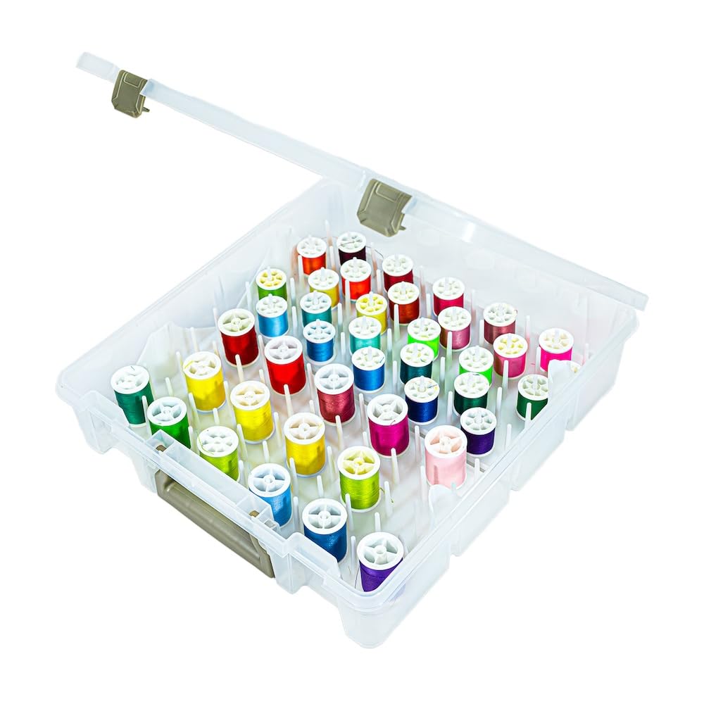 ArtBin Super Satchel Thread Box - Versatile Thread Storage for Sewing, Embroidery, and Quilting