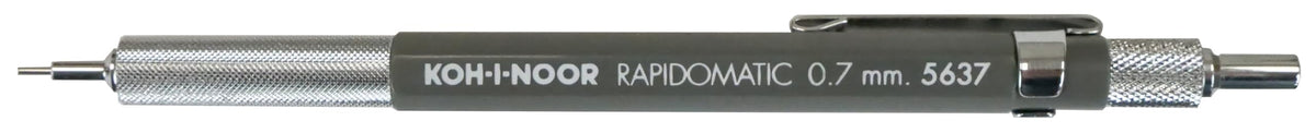 Koh-I-Noor Rapidomatic Mechanical Pencil, .7mm lead, Gray, 1 Each (5637)