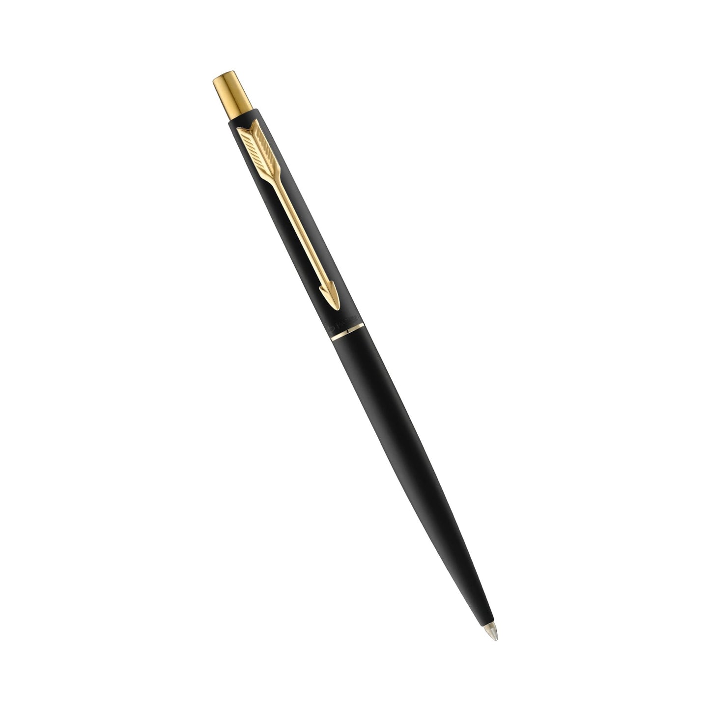 Parker Classic Matte Black Gold Trim Ball Pen