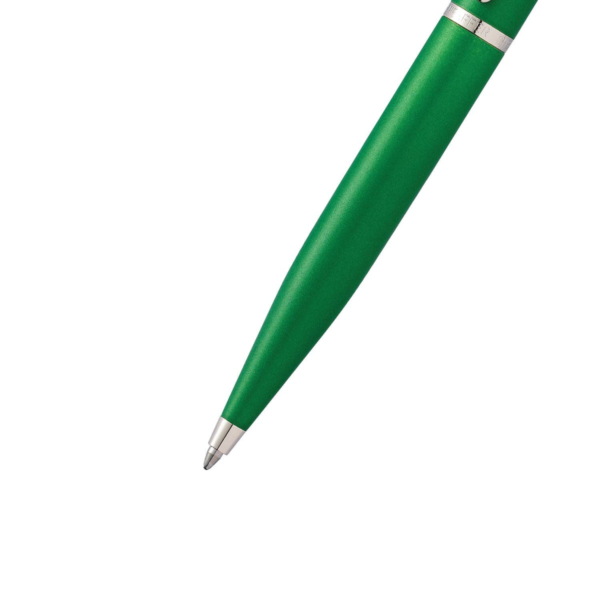 Sheaffer VFM Very Green Ballpoint Pen with Chrome Trim