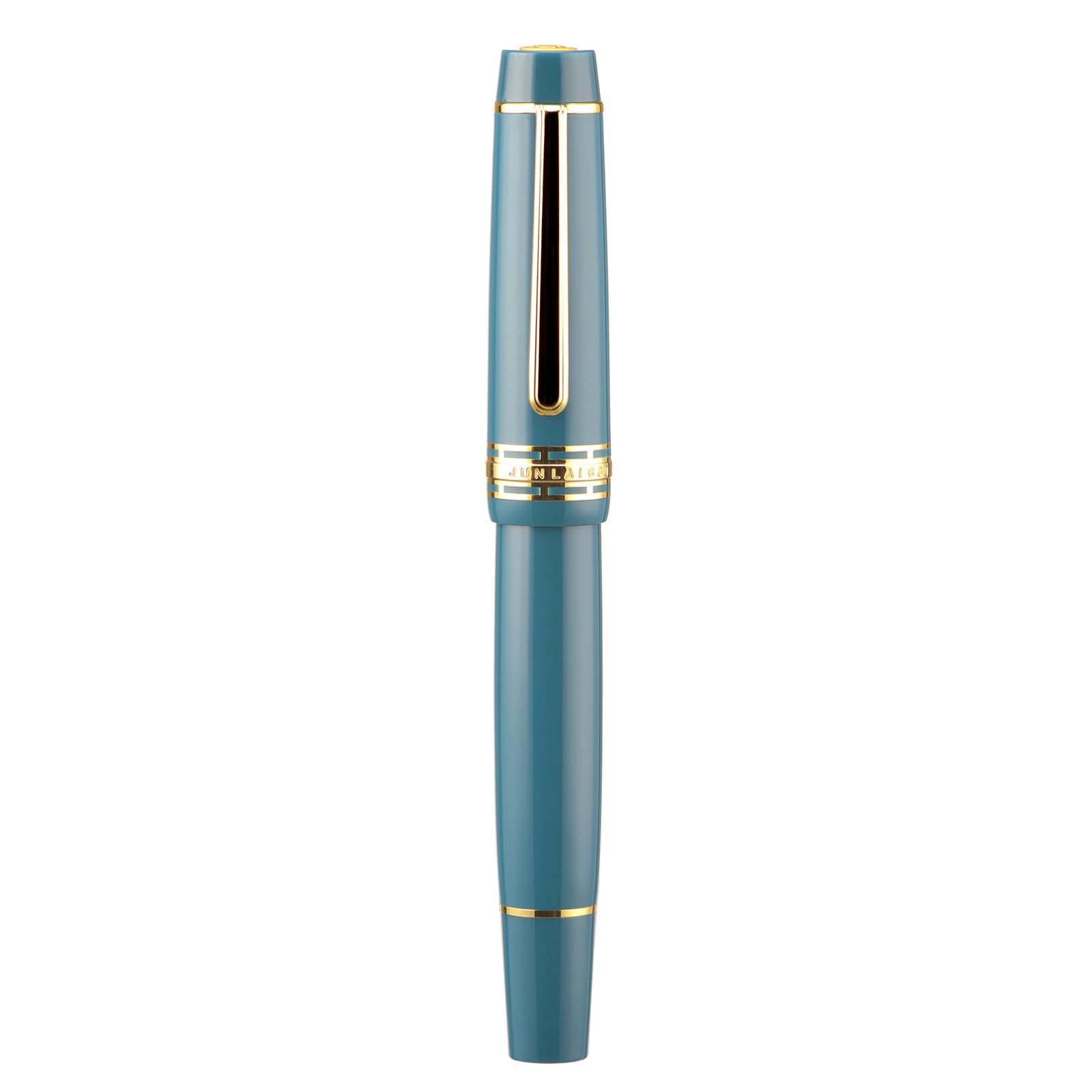 Wikult Yongsheng Junlai 630 Acrylic Fountain Pen, Size 8 Medium Nib with Piston Filling System