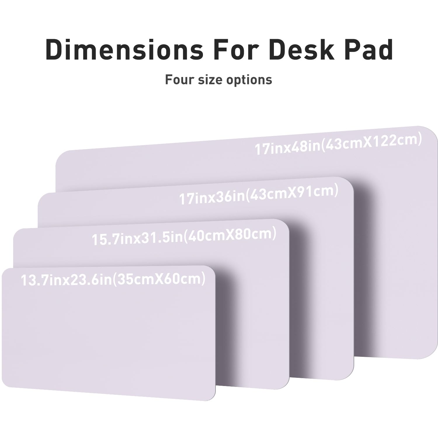 Aothia Large PU Leather Desk Pad Protector – Non-Slip Mouse Pad & Writing Mat for Office/Home