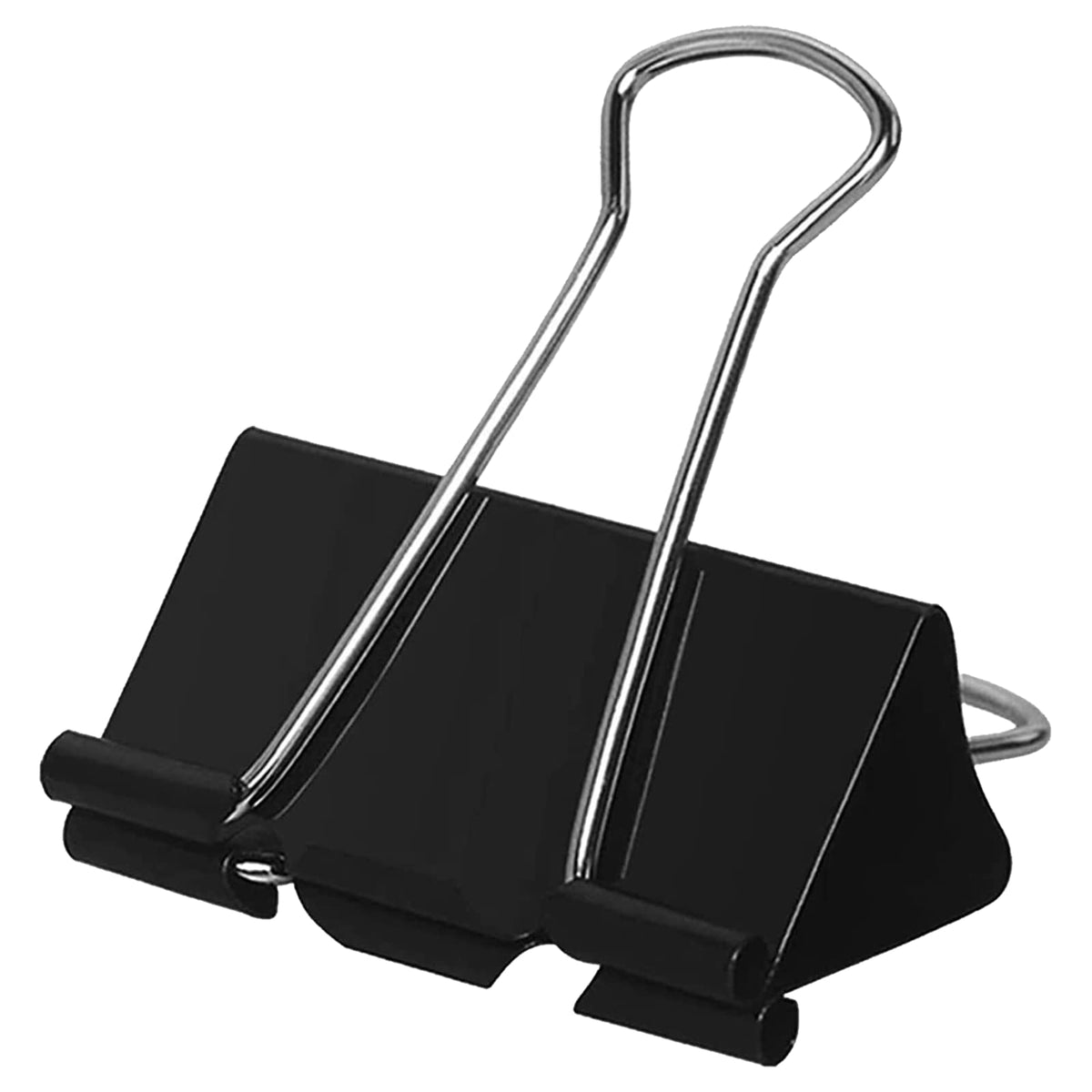 OWLKELA 48 Pcs Paper Binder Clips, 2 inch, Black