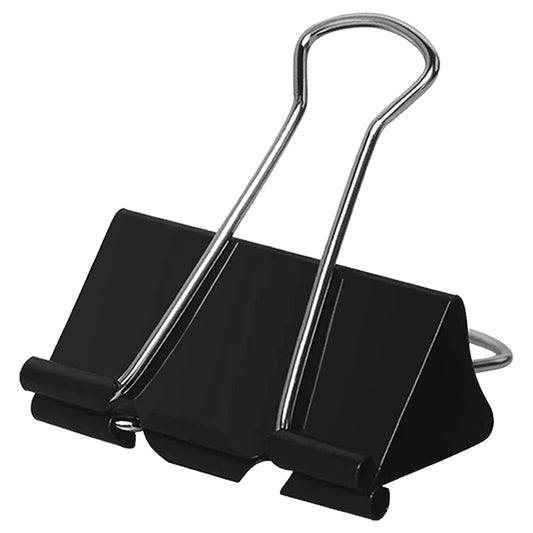 OWLKELA 48 Pcs Paper Binder Clips, 2 inch, Black