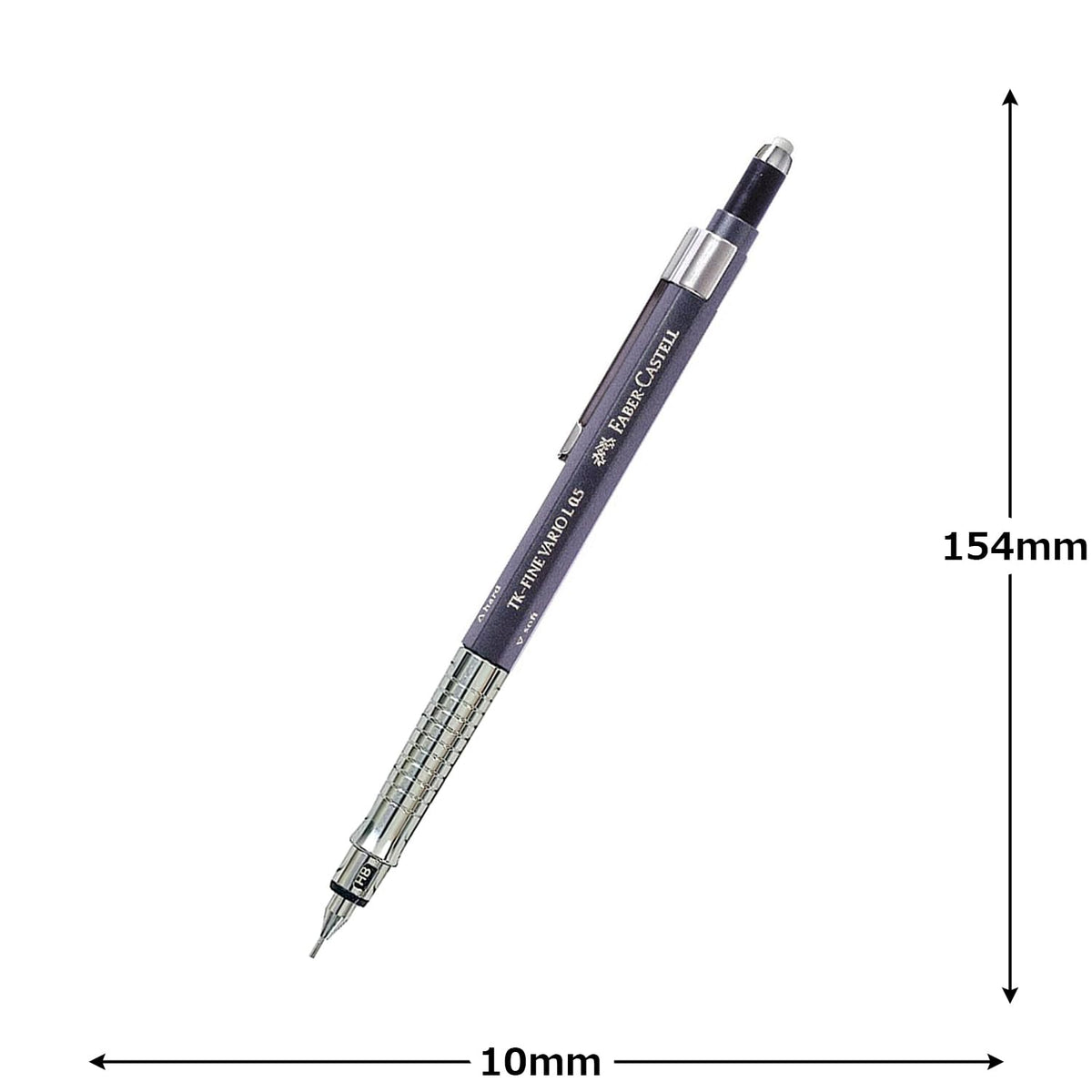 Faber Castell TK-FINE Vario Large Mechanical Pencil 0.5mm Graphite