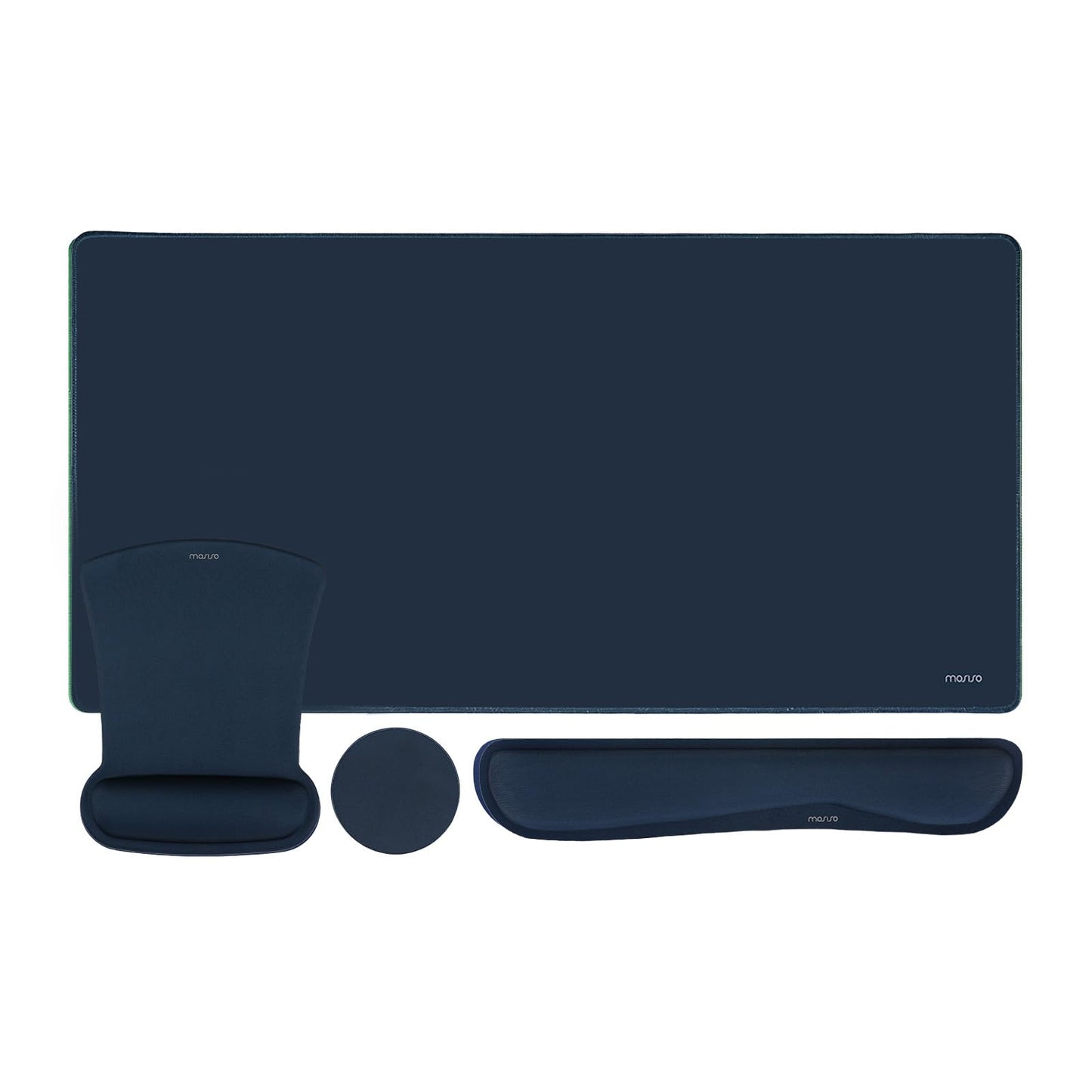 MOSISO Keyboard Mouse Pad Set, Large Gaming Mousepad&Keyboard Wrist Rest