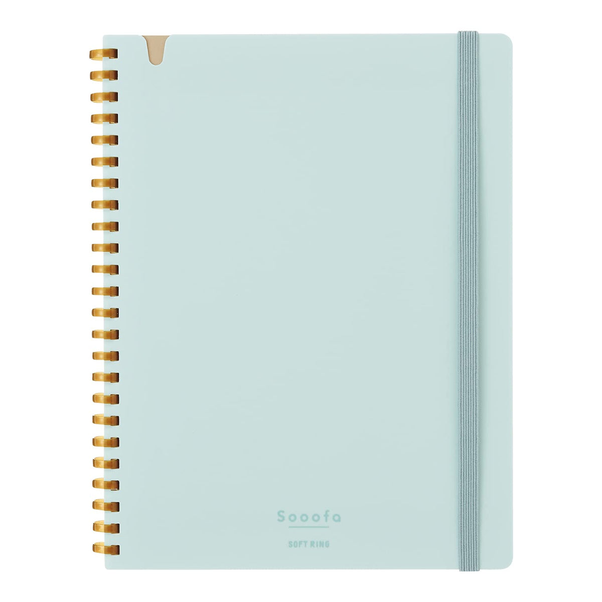 KOKUYO Graph Journal Notebook, Sooofa 8.3'' x 6.2'' Soft Ring Notebook for Women 4mm Grid Ruled, 80