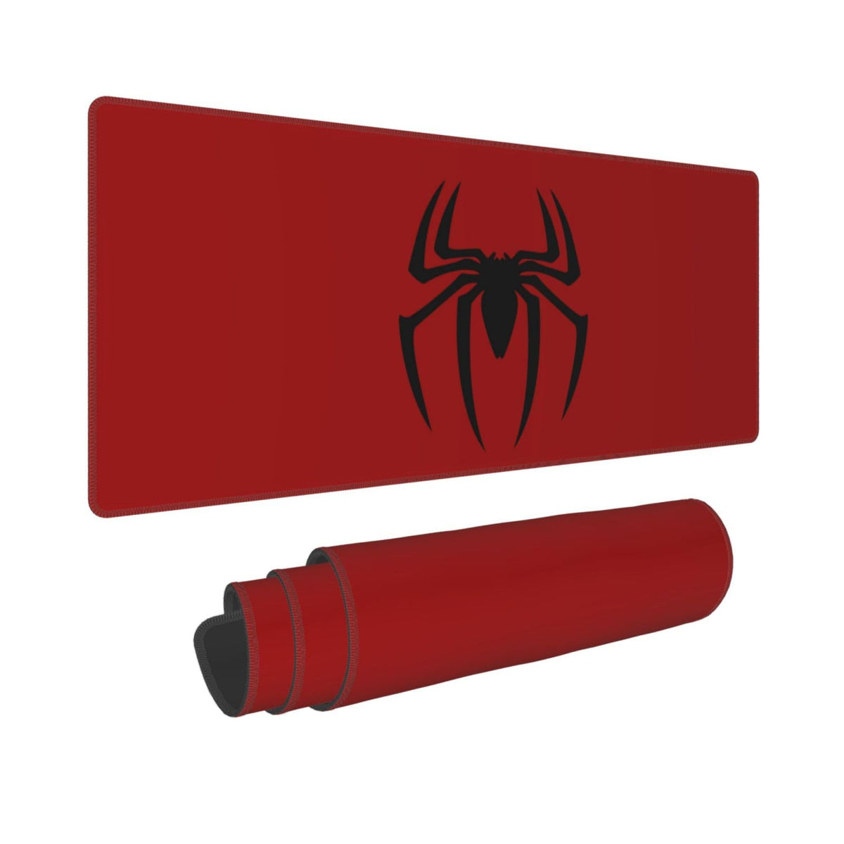 Keebik Gaming Mouse Pad, Spider Red Pattern Mouse Pad 11.8x23.6Inch Large Extended Computer Mouse