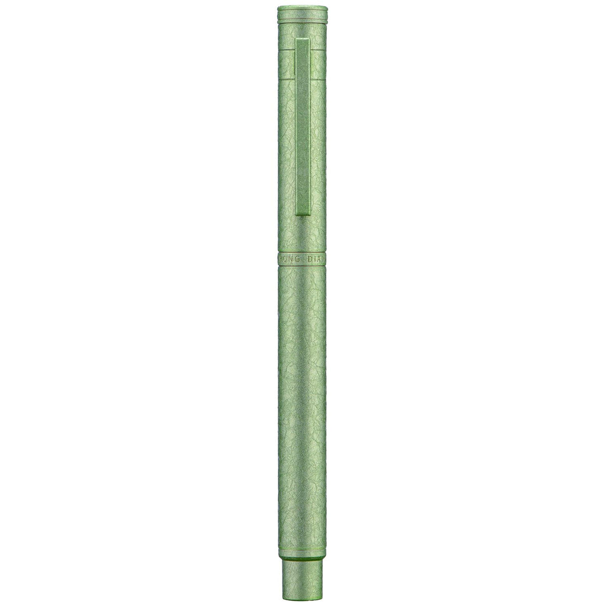 Hongdian 1851 Forest Fountain Pen Applegreen Ice Flowers, Fine Nib Classic Design with Converter